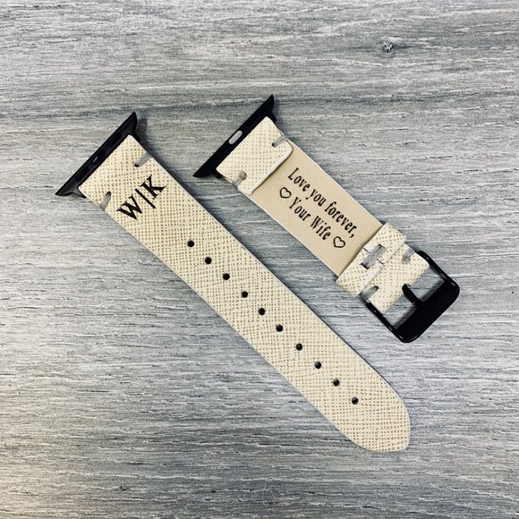 We Create Custom Apple Watch Bands - White main image 7